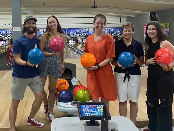Forward Health team out together