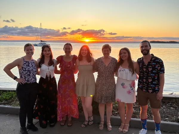 Forward Health team out together